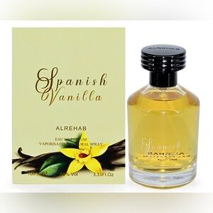 🆕 Spanish Vanilla Eau De Parfum Spray 100ml (3.4 Oz) By Al Rehab